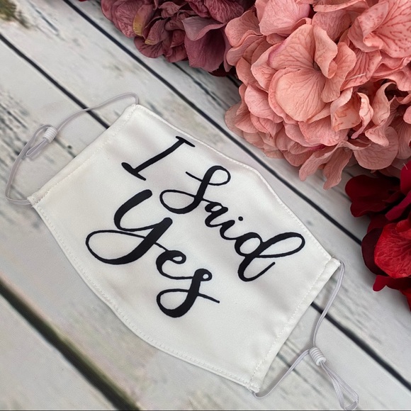 Engagement Proposal ‘Will You Marry Me’ Face Masks - Picture 10 of 15